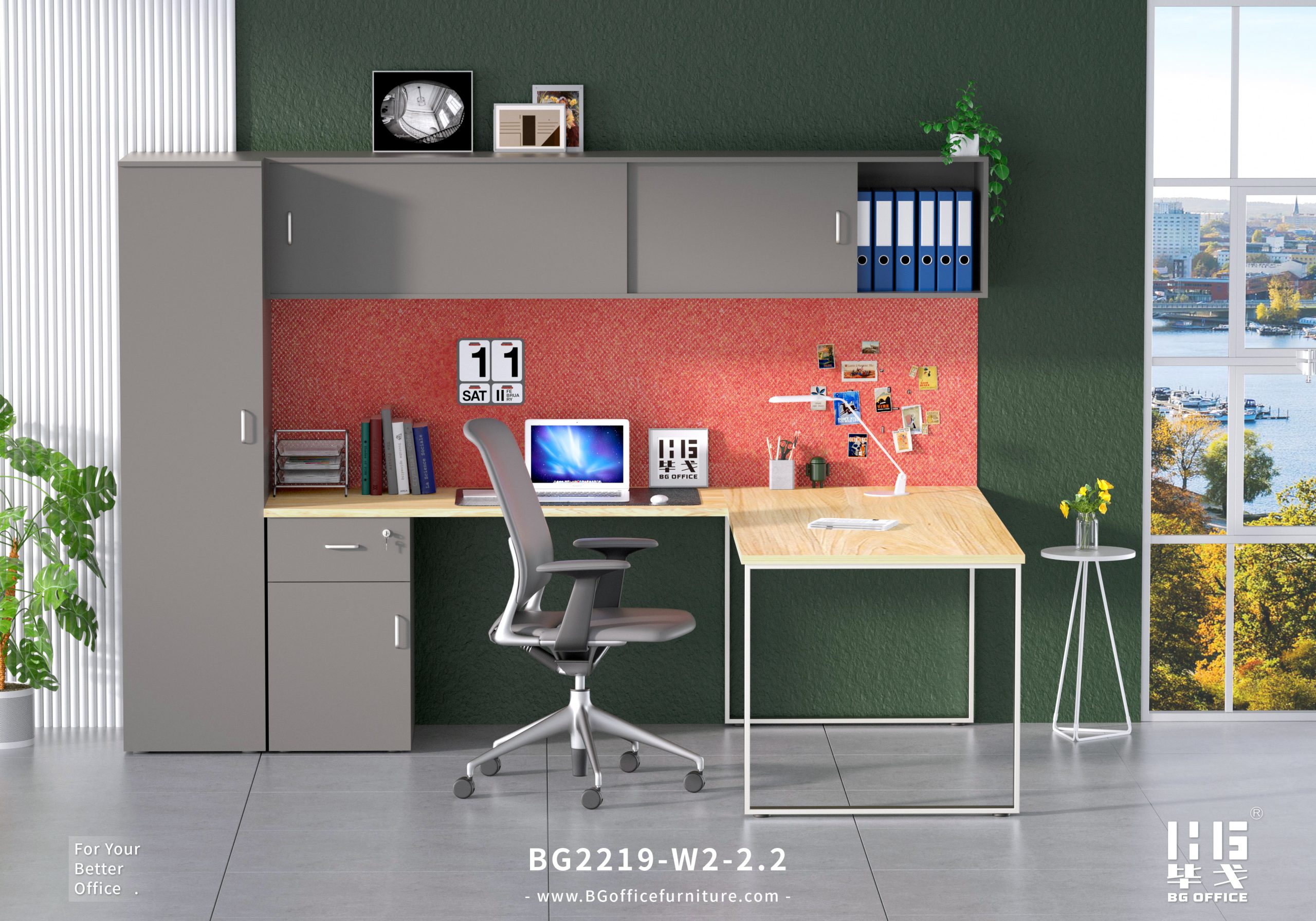 Factory Wholesale Fashion Office Furniture set bureau big board